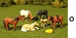 Scale Horses (5 Adult, Young) BAC-33169. Fixed Price $21.99.
