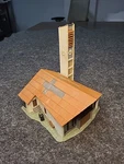 Faller Ho B-235 Small Town Modern Church Fully Assembled. Fixed Price $24.99.