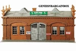 Ho Scale Train Globe News Building Kit Model Power Sealed Box 477. Fixed Price $32.94.
