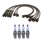 Denso Wire Set 7MM & 4 Iridium Long Life Spark PLUGS.032 Kit For Geo Tracker 1.6. Fixed Price $92.95.