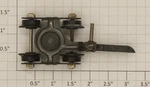 American Flyer XA12A057A S Tin Link Coupler Freight Car Truck W/o Weight. Fixed Price $6.00.