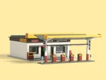 Gas Station Ho Gauge Auhagen Kit 11340. Fixed Price $75.40.