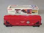 Lionel O/O27 Famous American Railroad Series Atsf Hopper 6-9322. Fixed Price $16.99.