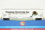 Athearn Scale Feix Farmers Elevator Inc Acf Centerflow Covered Hopper Car Nos. Fixed Price $42.00.