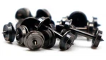 Intermountain Irc Scale Metal 100 Pack 33" Wheels Axle 0.554" 60055. Fixed Price $118.47.