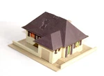 Vollmer 3719 Model Villa Detached Brick House With Garage Diorama. Fixed Price $23.33.