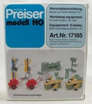 Preiser Scale 1/87 17185 Workshop Equipment Accessory Set Lathe Drill Desk. Fixed Price $38.00.