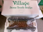 Dept 56 Village Accessories #52647 Stone Trestle Bridge Retired 2001. Fixed Price $27.00.