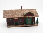 The Hays Train Station 1994 Hallmark Sarah Plain Tall Christmas Vintage No Box. Fixed Price $21.95.