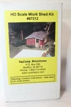 Nucomp Miniatures Ho Scale Work Shed (87212) Kit. Fixed Price $14.99.