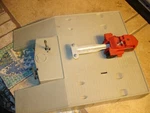 Postwar Lionel #460 Piggy Back Forklift Platform. Fixed Price $34.95.