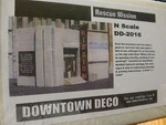 Downtown Deco #DD2016 1ST Street Rescue Mission (plaster Kit). Fixed Price $29.98.