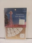 Yesteryear Creations Scale Etched Brass Windmill Kit #WM01 Sealed. Fixed Price $29.99.