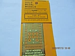 Gold Medal Models # 160-47 Modern Box Car Details. Set N-scale. Fixed Price $12.00.