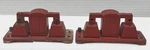 2 Lionel Prewar Train Standard Gauge 440N Signal Bridge Cast Base Parts. Fixed Price $29.99.