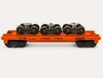 Lionel 636255 Rail Car W/three Trucks Exc. Fixed Price $19.99.