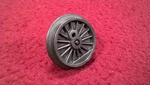 #2 Lionel Post War 241 Steam Locomotive - Gear Drive Wheel W/ Axle. Fixed Price $7.95.