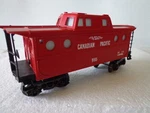 Lionel "o" And "027 Rolling Stock Canadian Pacific Lighted Caboose 9165. Fixed Price $54.25.