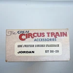 Jordan The Great Circus Train Stagecoach Brown White Ho 1:87 Plastic Kit 360-234. Fixed Price $22.50.