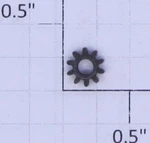 Lionel 3659-7 10-TOOTH Pinion Gear (10). Fixed Price $15.00.