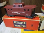 Post War Lionel Gauge Pennsylvania Porthole Illuminated Caboose 64273 Tested. Fixed Price $26.87.