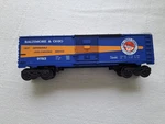 Lionel 6-9783 Baltimore & Ohio Time Saver Box Car. Fixed Price $15.88.