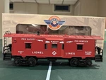 Lionel 6-19756 Pwc #6517 Lines Bay Window Caboose. Fixed Price $44.99.