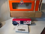 Vintage 2001 Lionel 6-26777 Bc Flag Car With Lights Tested New Ob. Fixed Price $89.99.