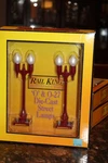 Railking By Mth 30-1081 Maroon 2-LAMP Set 580-2 Street New Accessory. Fixed Price $20.36.