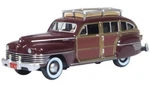 Oxford Diecast 87CB42001 Ho Scale Chrysler & Woody Wagon 1942 Regal Maroon. Fixed Price $21.69.