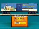 30-74356 Mth Railking 2006 Happy Holiday Box Car 0/027 Christmas New. Fixed Price $34.95.