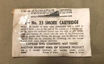 American Flyer #25 Smoke Packet #P-1581-25B Cartridges Are Hardened. Fixed Price $50.00.