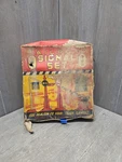 Vintage Marx Gauge Railroad Signal Set 4PC Complete Tin Litho W/ Original Box. Fixed Price $49.99.