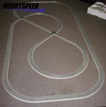 Lionel Train Deluxe Fastrack Pack 5X10 Feet Layout Display Set W/track Crossings. Fixed Price $288.84.