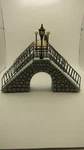 Hawthorne Village Masterpiece Railways Pedestrian Crossing Bridge Scale Figur. Fixed Price $19.99.