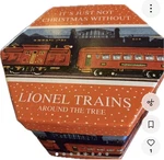 Lionel Trains Around The Tree Christmas Ornaments, Set Of 14, New Box 2013. Fixed Price $20.00.