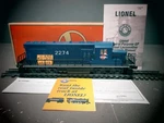 Lionel 6-28500 GP-20 Mopac Command Upgradeble Locomotive O.b. Tested C-8.. Fixed Price $165.00.