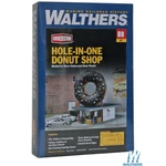 Walthers 933-3768 Hole-in-one Donut Shop Kit Scale Train. Fixed Price $23.99.
