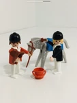 Vintage Playmobil Horse Washing And Racing Riders 3305 No Box*. Fixed Price $27.55.
