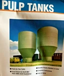 Modern Pulp Wood Paper Mill /water Tanks Ho Scale Plastic Kit 933-3904 New. Fixed Price $54.95.