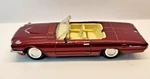 New Ray 1/43 Diecast 1966 Ford Thunderbird Convertible. Burgundy Metallic. Fixed Price $8.50.