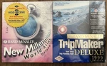Y2K. Vtg Pack New Mcnally Tripmaker & World Atlas Pc Big Box. Windows 95/98.. Fixed Price $27.95.