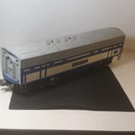 Lionel Wabash Diesel Locomotive Bunit Gauge Model Train Blue White Gray. Fixed Price $135.00.