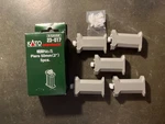 Scale Kato 23-017 2" # Piers 50 Mm W/s-joiner & S-clip (pack Of 5) Nib. Fixed Price $12.00.
