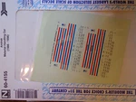 Microscale Decal #60-4155 Amtrak Material Handling Car Phase Iii. Fixed Price $6.25.
