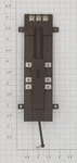 Atlas 6098 Gauge Brown Deluxe Under Table Remote Switch Motor (10). Fixed Price $200.00.