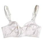 Dolce & Gabbana Underwear White Silk Balconette Non Wire Bra IT2 / Rrp 330USD. Fixed Price $169.00.