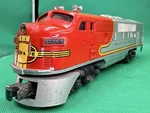 Lionel 2243 Santafe F3 Diesel Locomotive Postwar Gauge Runs Smoothly Working. Fixed Price $149.99.