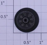Lionel 675-52 Spoked Rear Truck Wheel (12). Fixed Price $8.40.