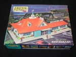 Atlas Model Kit #760-298 : Restaurant Ho Scale Railroad Building (nice Box). Fixed Price $26.99.